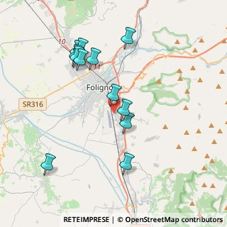 Mappa Via Ippolito Nievo, 06034 Foligno PG, Italia (4.0575)