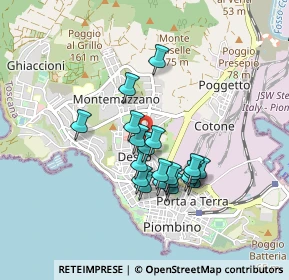 Mappa Viale Alessandro Pertini, 57025 Piombino LI, Italia (0.7285)