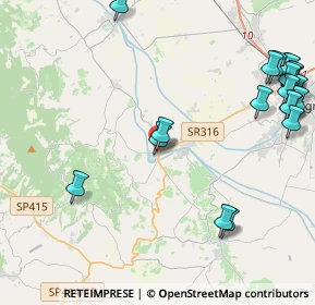 Mappa Via Santa Margherita, 06031 Bevagna PG, Italia (5.956)