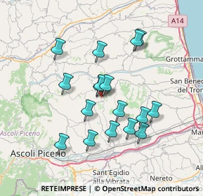 Mappa Viale della Repubblica, 63073 Offida AP, Italia (6.62235)