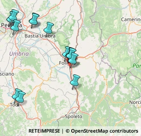 Mappa Via 1º Maggio, 06034 Foligno PG, Italia (18.83667)