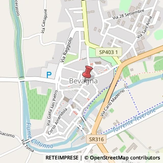 Mappa Corso Giacomo Matteotti, 59, 06031 Bevagna PG, Italia, 06031 Bevagna, Perugia (Umbria)