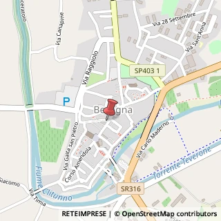 Mappa Corso Giacomo Matteotti, 72, 06031 Bevagna, Perugia (Umbria)