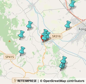 Mappa Via degli Orti, 06031 Bevagna PG, Italia (4.11455)