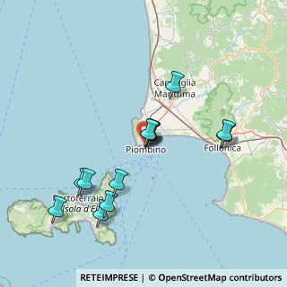 Mappa Via Zelli Aldo, 57025 Piombino LI, Italia (14.54077)