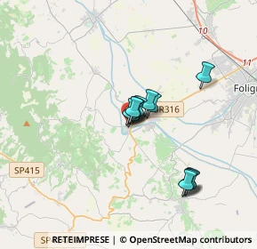 Mappa Via delle Terme Romane, 06031 Bevagna PG, Italia (2.60083)