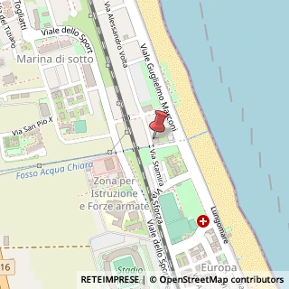 Mappa Lungomare Guglielmo Marconi, 63074 San Benedetto del Tronto AP, Italia, 63074 San Benedetto del Tronto, Ascoli Piceno (Marche)