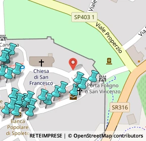 Mappa Via Romano del Teatro, 06031 Bevagna PG, Italia (0.08929)