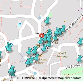 Mappa Piazza del Popolo, 63073 Offida AP, Italia (0.05926)