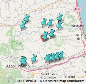 Mappa Piazza del Popolo, 63073 Offida AP, Italia (7.4065)