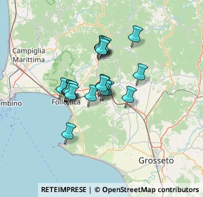 Mappa Str. S. Giorgio, 58023 Gavorrano GR, Italia (10.0125)