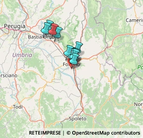 Mappa Via Bologna, 06034 Foligno PG, Italia (8.02727)