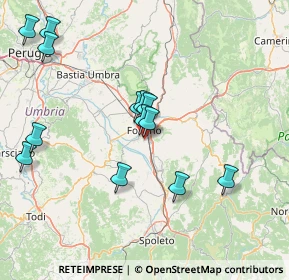 Mappa Via Bologna, 06034 Foligno PG, Italia (16.29077)
