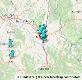 Mappa Via Sterpete, 06034 Foligno PG, Italia (17.77455)