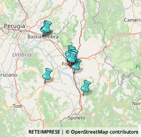 Mappa Via Bologna, 06034 Foligno PG, Italia (9.00818)