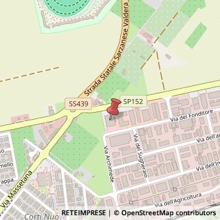 Mappa Strada Provinciale Aurelia Vecchia, 152, 58022 Follonica, Grosseto (Toscana)