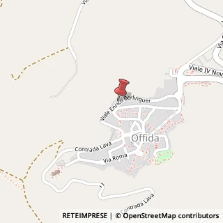 Mappa Viale Enrico Berlinguer, 62, 63073 Offida, Ascoli Piceno (Marche)