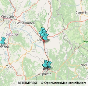 Mappa Via Giacomo Leopardi, 06034 Foligno PG, Italia (31.88)