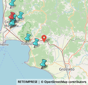 Mappa 58023 Gavorrano GR, Italia (23.37273)