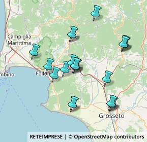 Mappa 58023 Gavorrano GR, Italia (14.678)