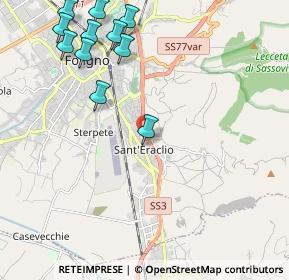 Mappa Via Cipriano Piccolpasso, 06034 Foligno PG, Italia (2.67182)