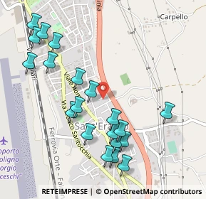 Mappa Via Cipriano Piccolpasso, 06034 Foligno PG, Italia (0.5735)