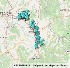 Mappa Via Cipriano Piccolpasso, 06034 Foligno PG, Italia (13.2225)