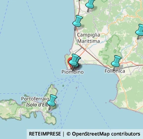 Mappa Via Giovanni Lerario, 57025 Piombino LI, Italia (25.23462)