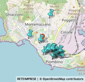Mappa Via Giovanni Lerario, 57025 Piombino LI, Italia (0.8385)