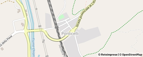 Mappa Città della Pieve