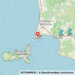 Mappa Via Primo Maggio, 57025 Piombino LI, Italia (45.942307692308)