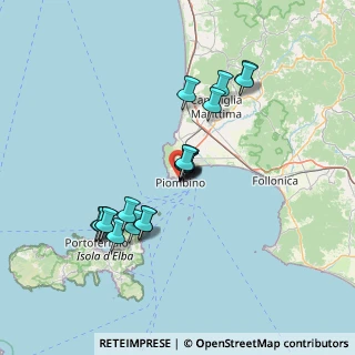 Mappa Via Primo Maggio, 57025 Piombino LI, Italia (12.721)