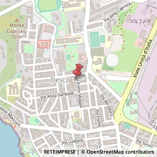 Mappa Via Primo Maggio, 75, 57025 Piombino, Livorno (Toscana)