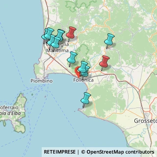 Mappa Via Isola di Stromboli, 58022 Follonica GR, Italia (14.24846)