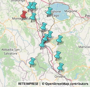 Mappa Via Monte Cetone, 06062 Città della Pieve PG, Italia (15.08846)