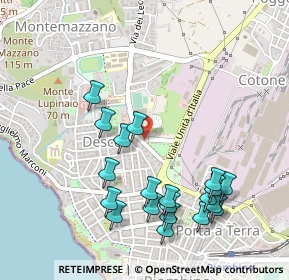 Mappa Viale Medaglie D'Oro e della Resistenza, 57025 Piombino LI, Italia (0.5625)