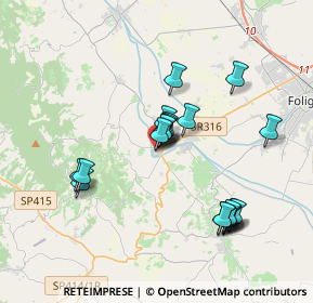 Mappa Corso Amendola, 06031 Bevagna PG, Italia (3.47)