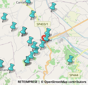 Mappa Corso Amendola, 06031 Bevagna PG, Italia (2.541)