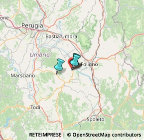 Mappa Via dei Forni, 06031 Bevagna PG, Italia (40.13818)