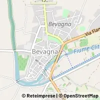 Mapa Bevagna