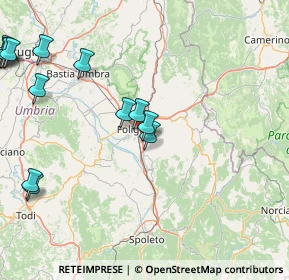 Mappa Via Colle Scandolaro, 06034 Foligno PG, Italia (24.12214)