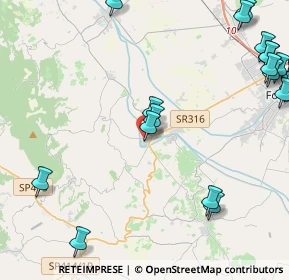 Mappa Vicolo Porta Guelfa, 06031 Bevagna PG, Italia (6.4375)