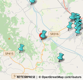 Mappa Vicolo del Gonfalone, 06031 Bevagna PG, Italia (6.0735)