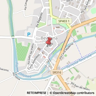 Mappa Via Piazza del Cirone, 4, 06031 Bevagna PG, Italia, 06031 Bevagna, Perugia (Umbria)