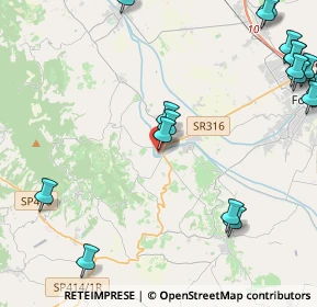 Mappa Largo dei Beneattori, 06031 Bevagna PG, Italia (6.4945)