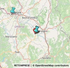 Mappa Largo dei Beneattori, 06031 Bevagna PG, Italia (55.55538)