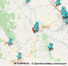 Mappa Via Santa Maria, 06031 Bevagna PG, Italia (6.538)