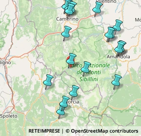 Mappa Piazza Giuseppe Garibaldi, 62039 Visso MC, Italia (19.8835)
