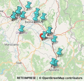Mappa Via dell'Industria, 06031 Bevagna PG, Italia (17.98824)