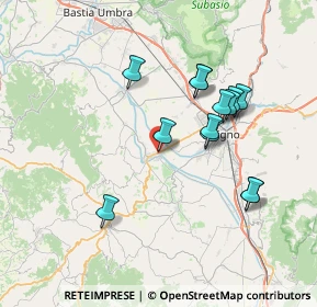 Mappa Via dell'Industria, 06031 Bevagna PG, Italia (7.03)